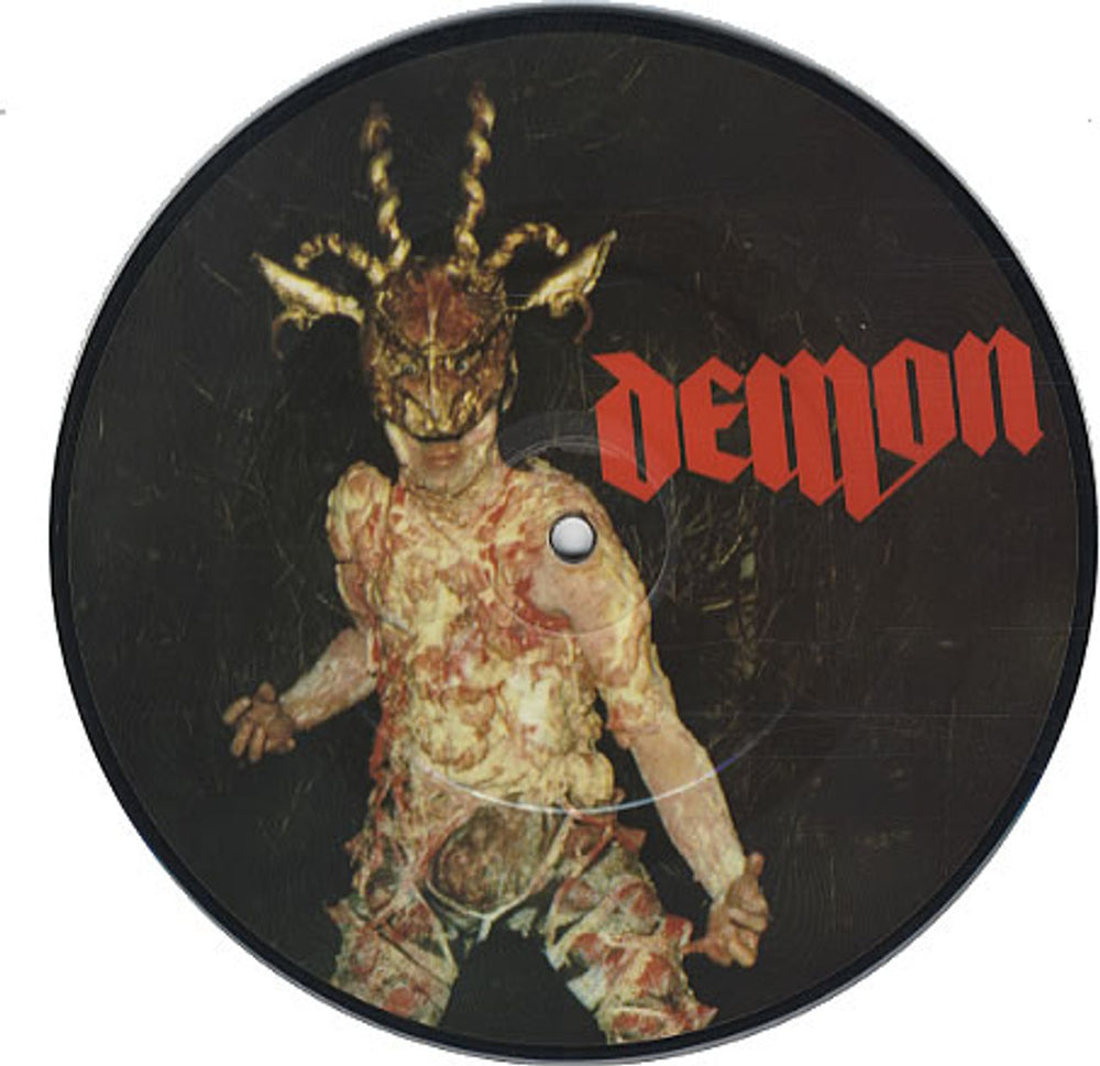 Demon (Rock) One Helluva Night UK 7" vinyl picture disc (7 inch picture disc single) CAR226