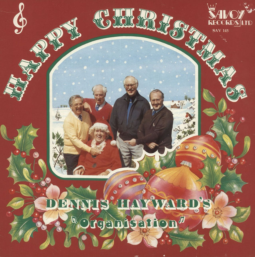 Dennis Hayward A Christmas Box UK vinyl LP album (LP record) SAV145