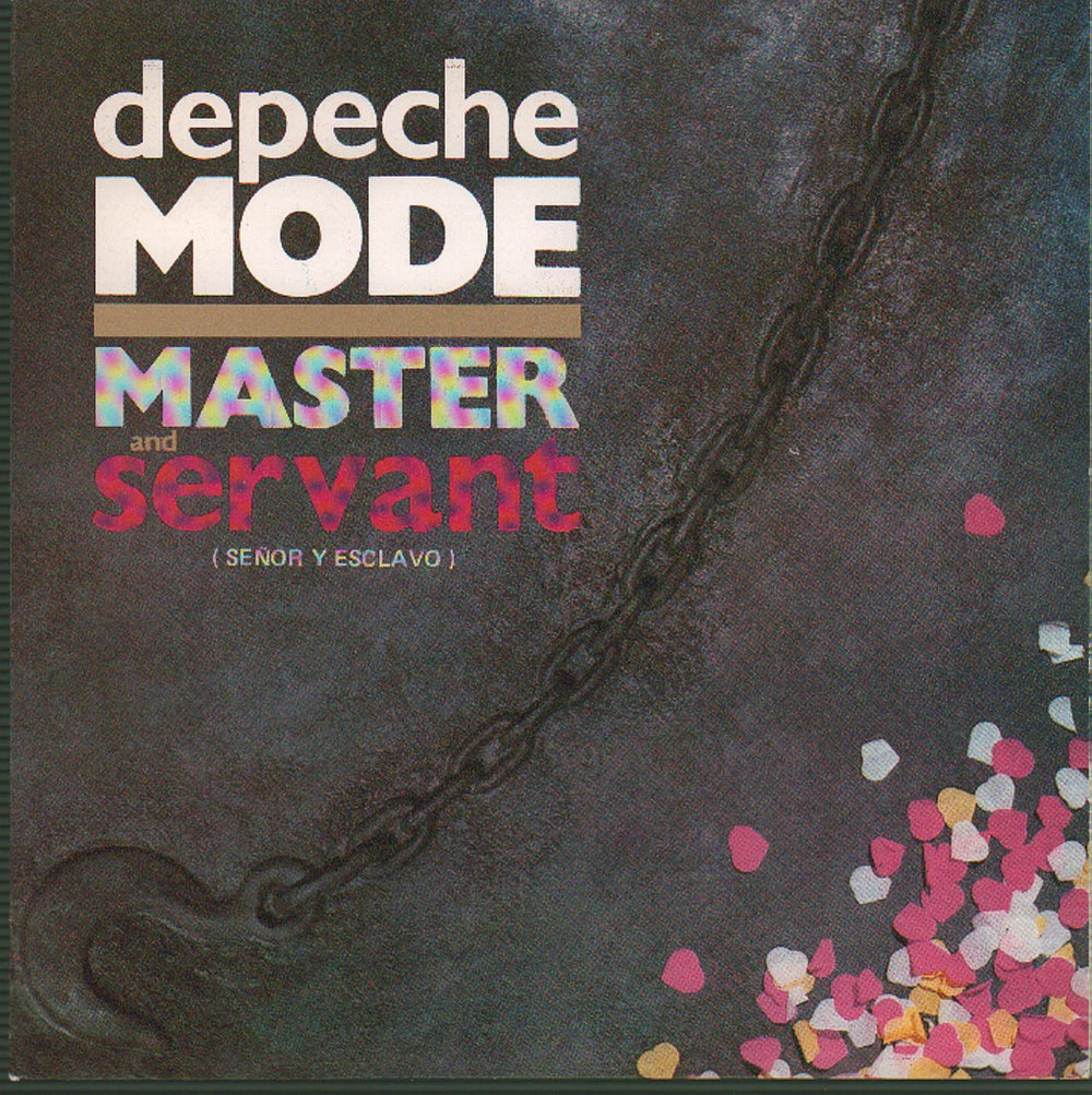 Depeche Mode Senor Y Esclavo Spanish Promo 7" vinyl single (7 inch record / 45) SPBO-7471