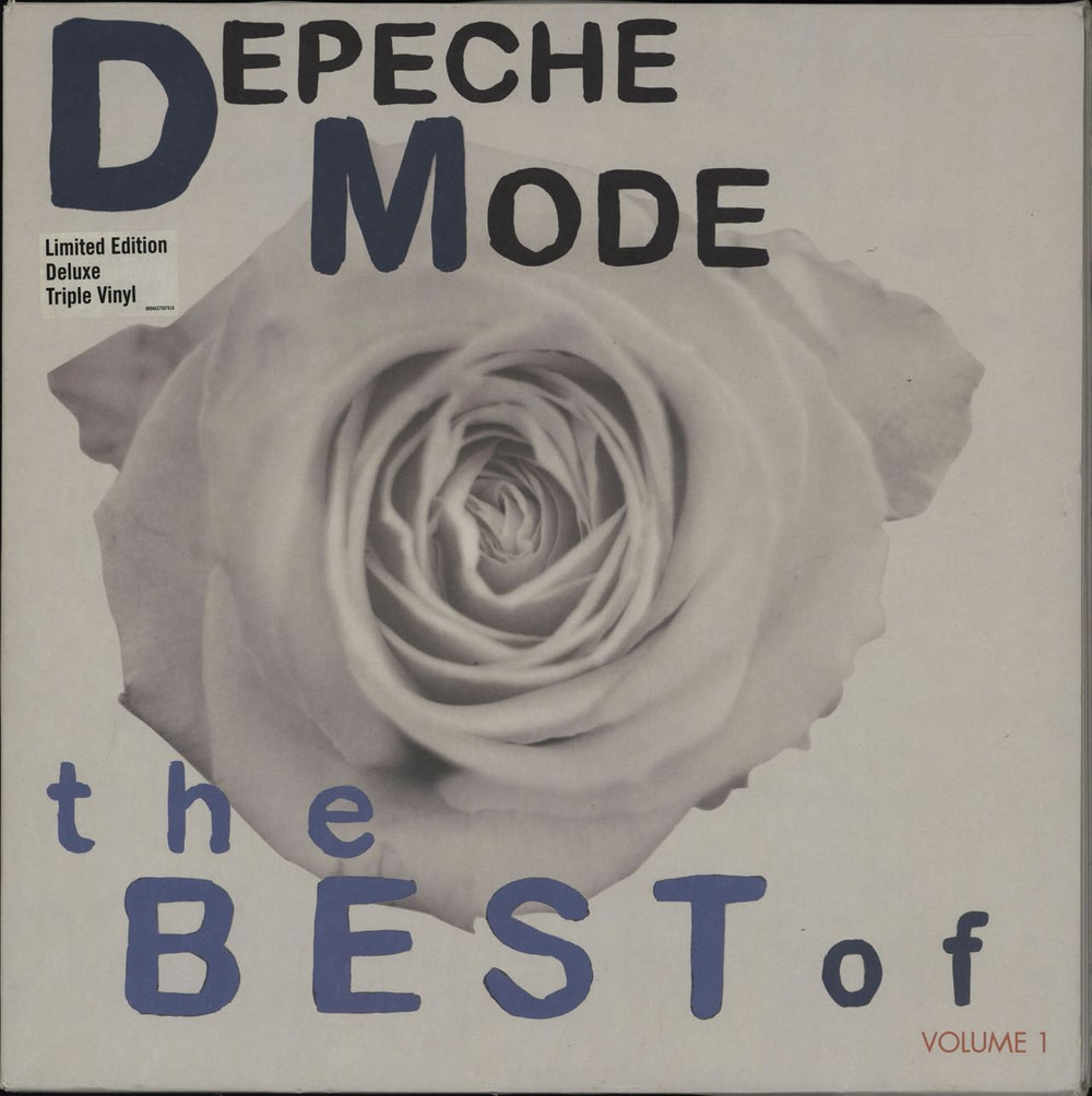 Depeche Mode The Best Of: Volume One - 1st - shrink UK 3-LP vinyl record set (Triple LP Album) MUTEL15