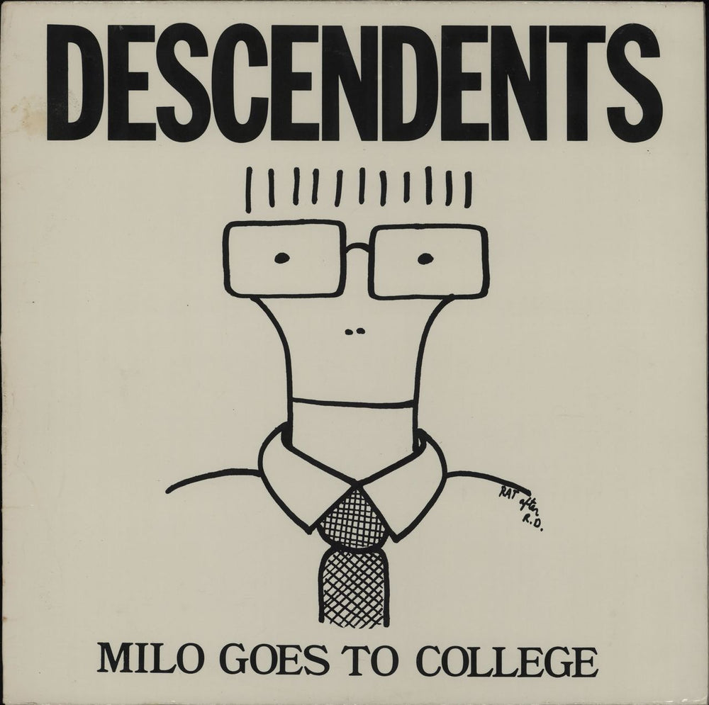 Descendents Milo Goes To College US vinyl LP album (LP record) SST142