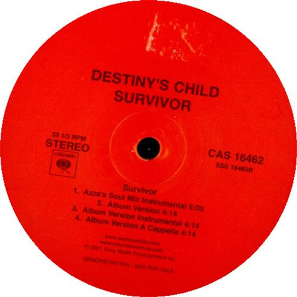 Destiny's Child Survivor US Promo 12