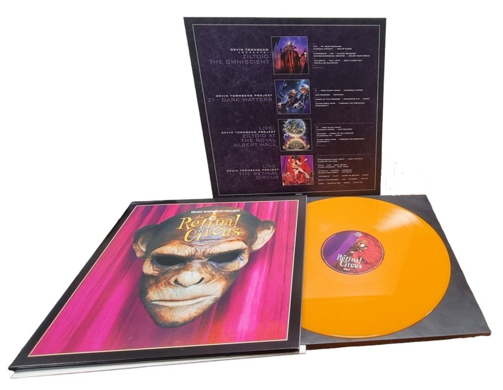 Devin Townsend Eras IV - Orange 180 Gram UK Vinyl Box Set 2019