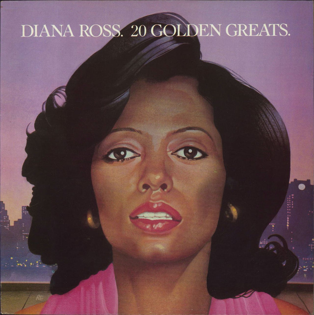 Diana Ross 20 Golden Greats UK vinyl LP album (LP record) MTV21