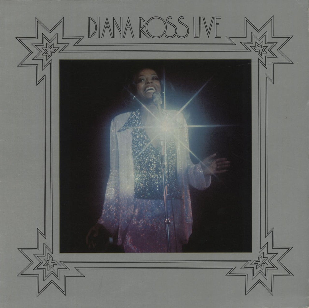 Diana Ross Diana Ross Live UK vinyl LP album (LP record) STML11248