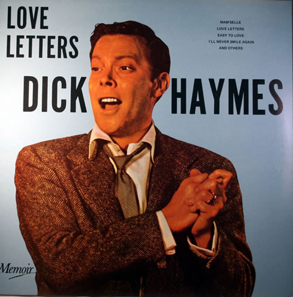 Dick Haymes Love Letters UK vinyl LP album (LP record) MOIR107