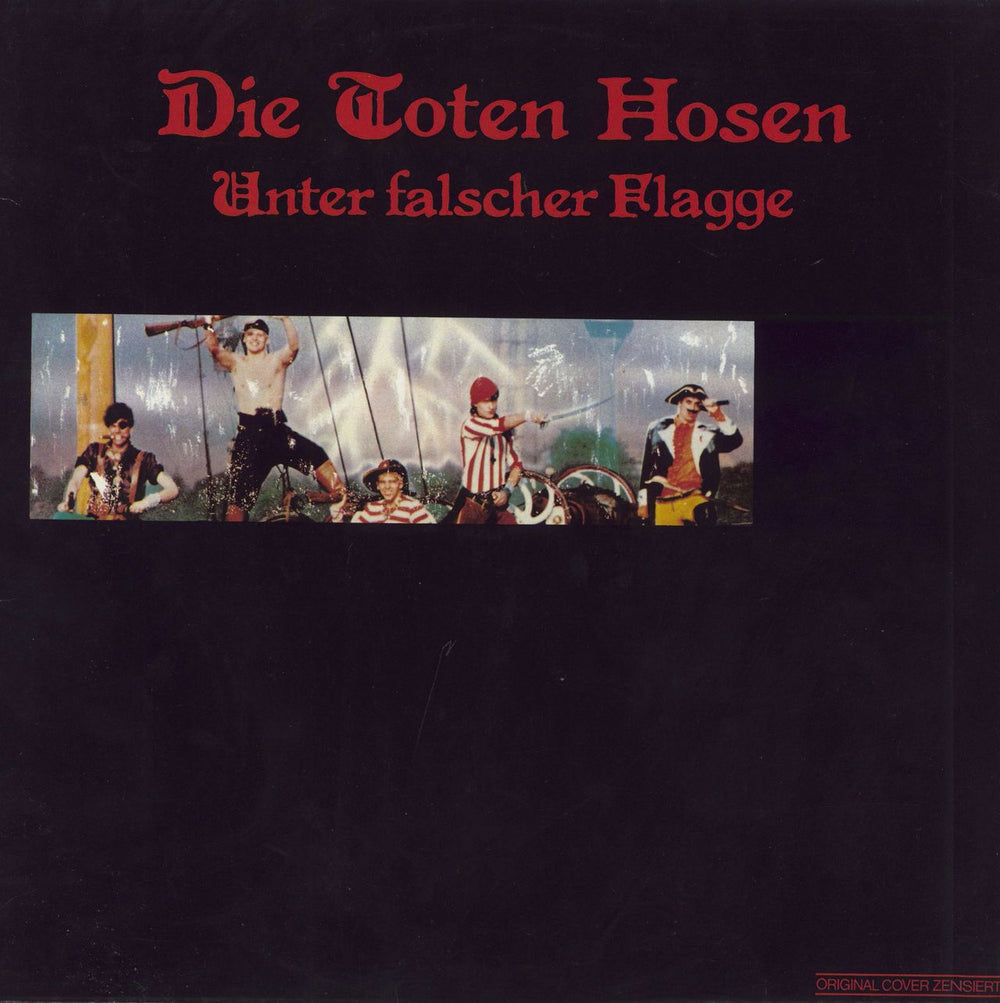 Die Toten Hosen Unter Falscher Flagge German vinyl LP album (LP record) 206845-620