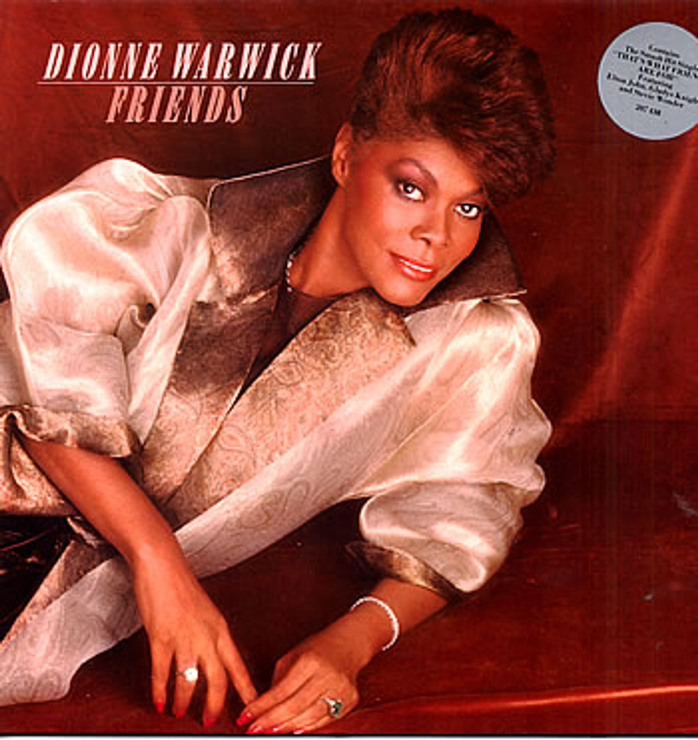 Dionne Warwick Friends German vinyl LP album (LP record) 207438