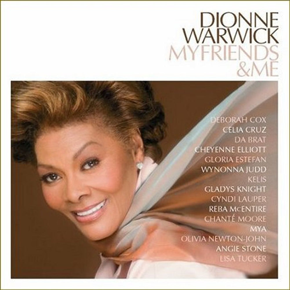 Dionne Warwick My Friends & Me UK CD album (CDLP) 7223102