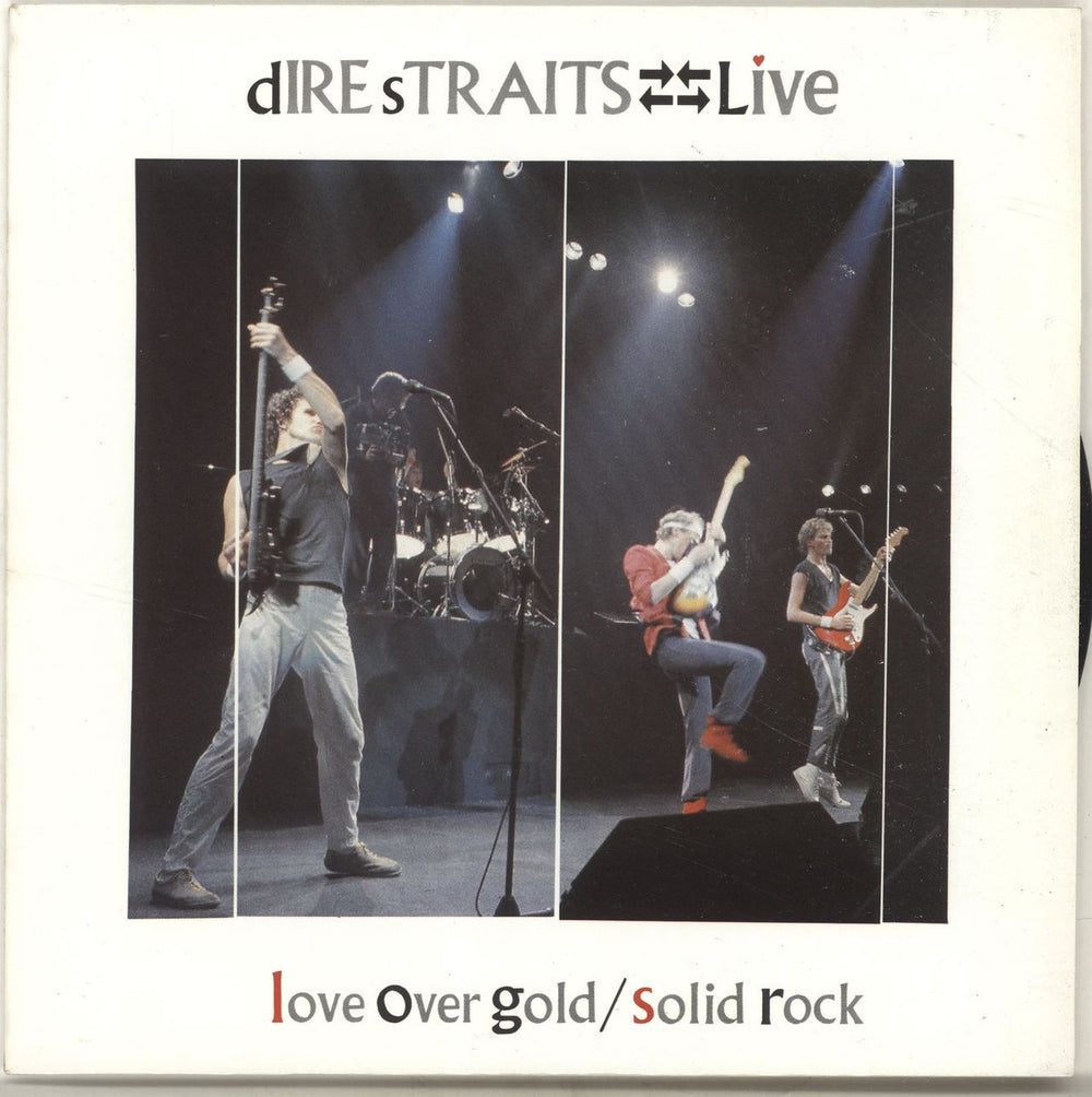 Dire Straits Love Over Gold UK 7" vinyl single (7 inch record / 45) DSTR6