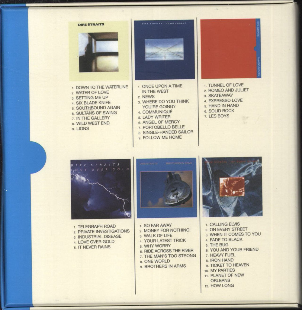 Dire Straits The Studio Albums 1978 - 1991 UK CD Album Box Set 602508391361