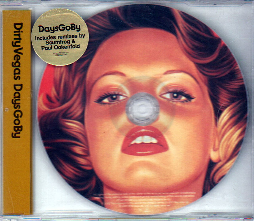 Dirty Vegas Days Go By UK CD single (CD5 / 5") CDCREDS030