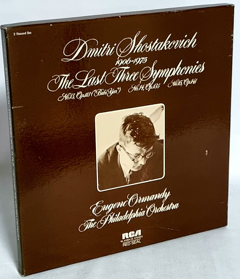 Dmitri Shostakovich Shostakovich: The Last Three Symphonies UK Vinyl Box Set RL01284(3)