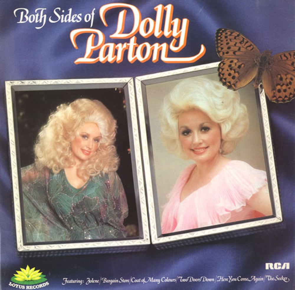 Dolly Parton Both Sides Of Dolly Parton UK vinyl LP album (LP record) WH5006