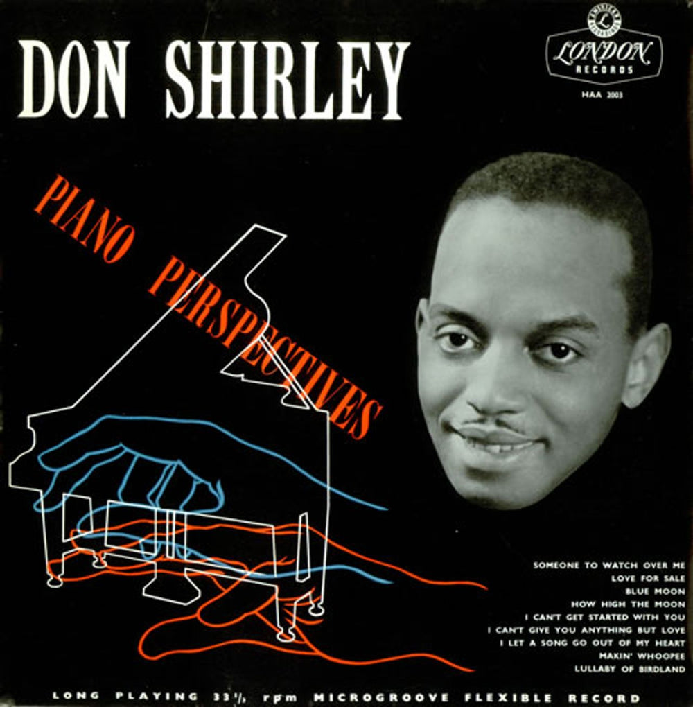 Don Shirley Piano Perspectives UK vinyl LP album (LP record) HAA2003