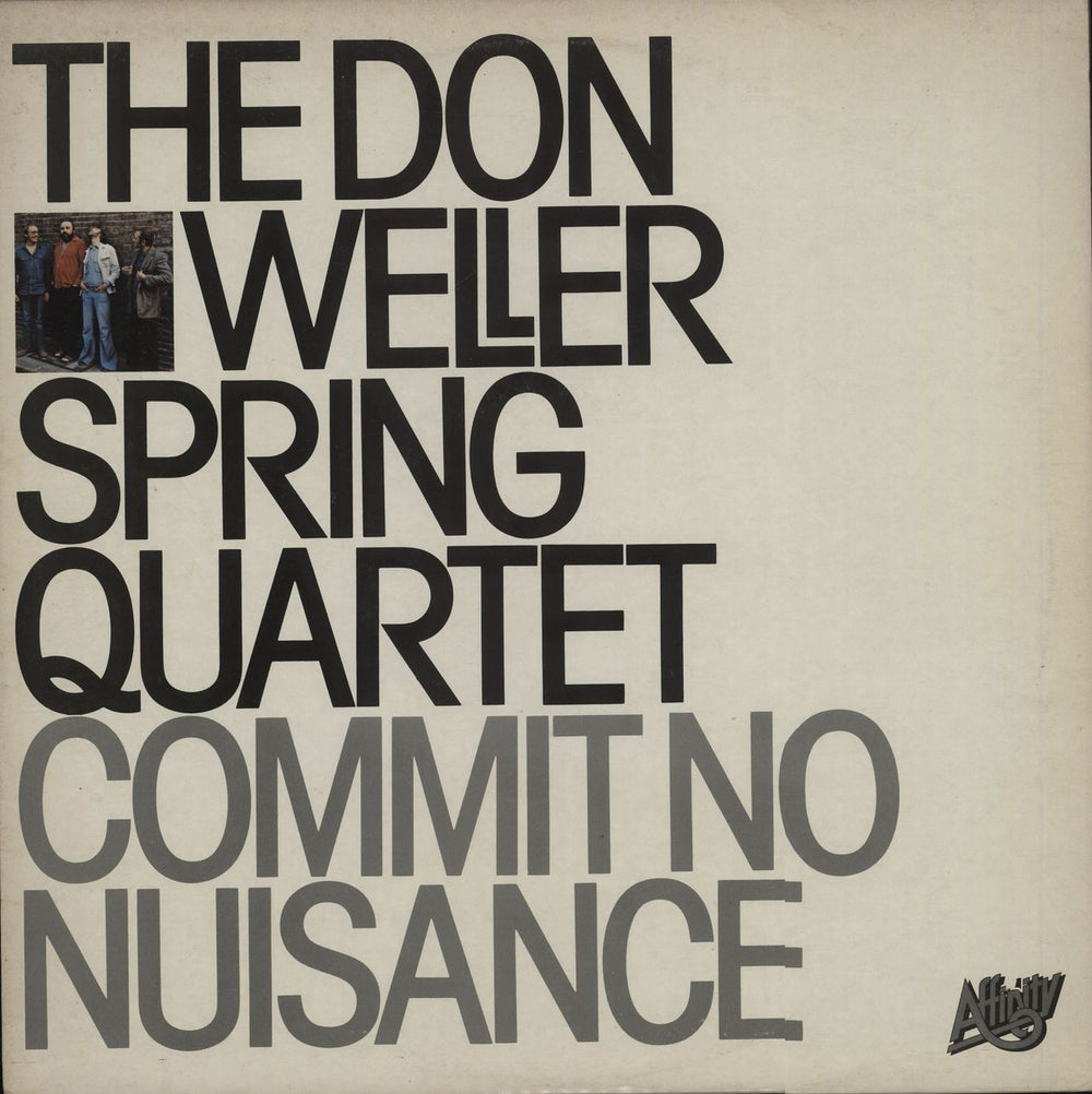 Don Weller Commit No Nuisance UK vinyl LP album (LP record) AFF44