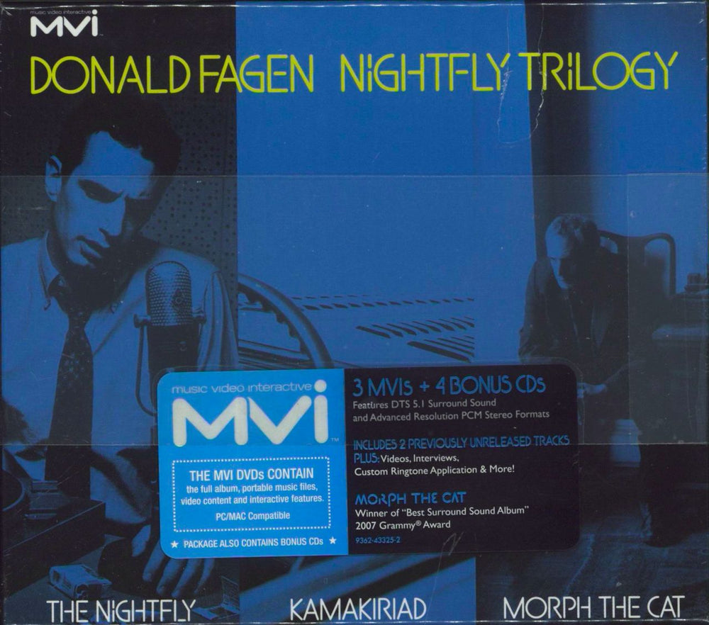 Donald Fagen The Nightfly Trilogy - Sealed US 2-disc CD/DVD set 9362433252