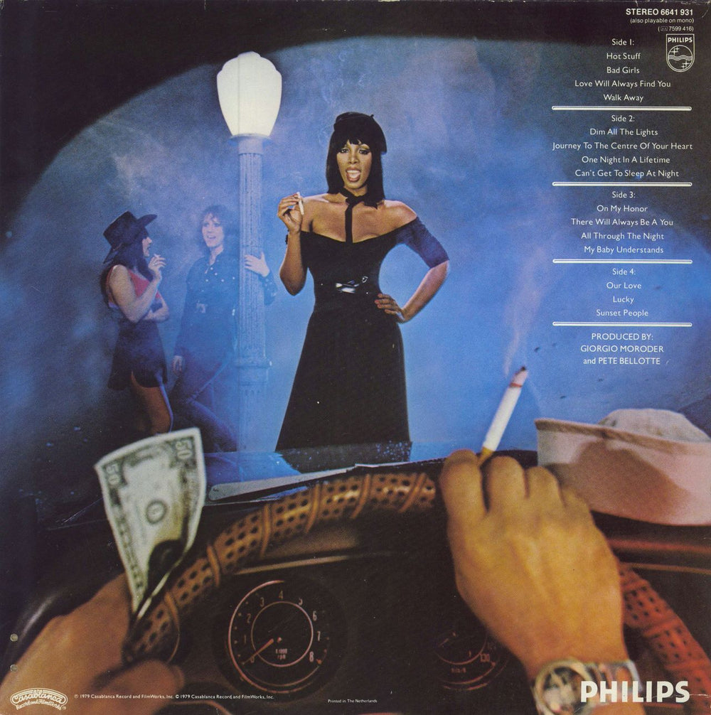 Donna Summer Bad Girls Dutch 2-LP vinyl record set (Double LP Album)