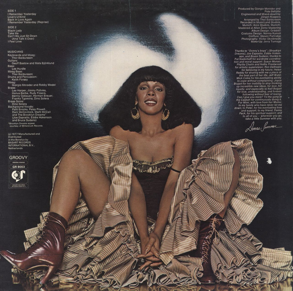 Donna Summer I Remember Yesterday Dutch vinyl LP album (LP record)