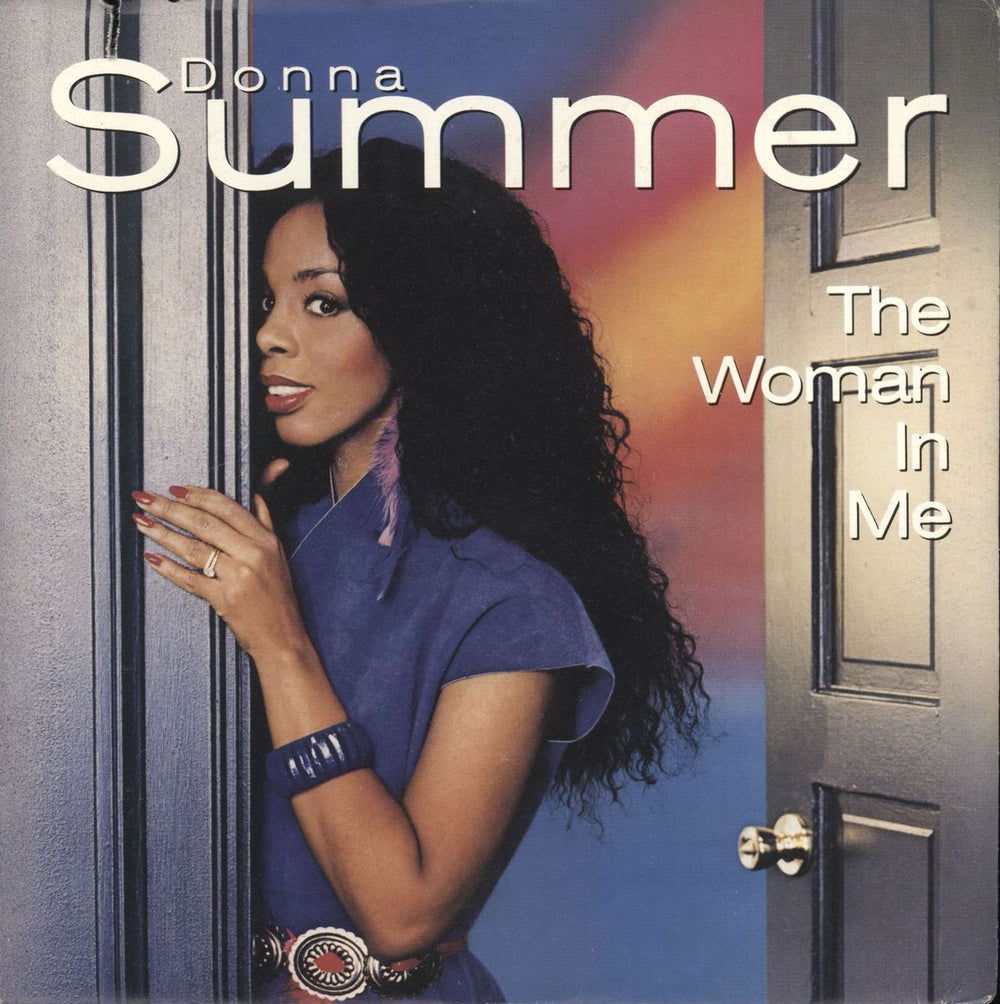 Donna Summer The Woman In Me Italian 7" vinyl single (7 inch record / 45) 259983-7