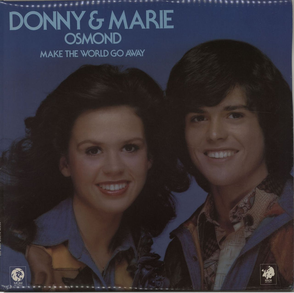 Donny & Marie Osmond Make The World Go Away UK vinyl LP album (LP record) 2315343