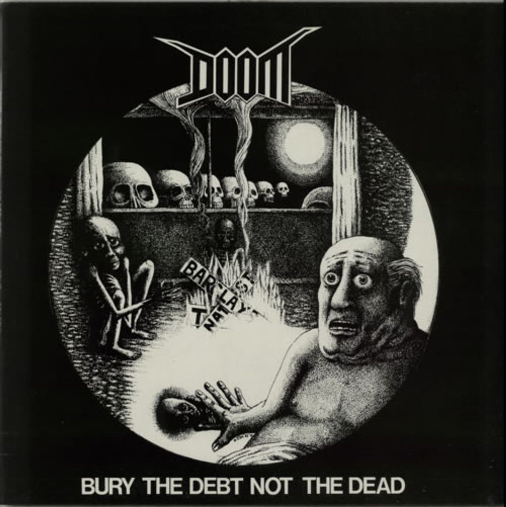 Doom Bury The Debt Not The Dead/ No Security UK vinyl LP album (LP record) VILE11