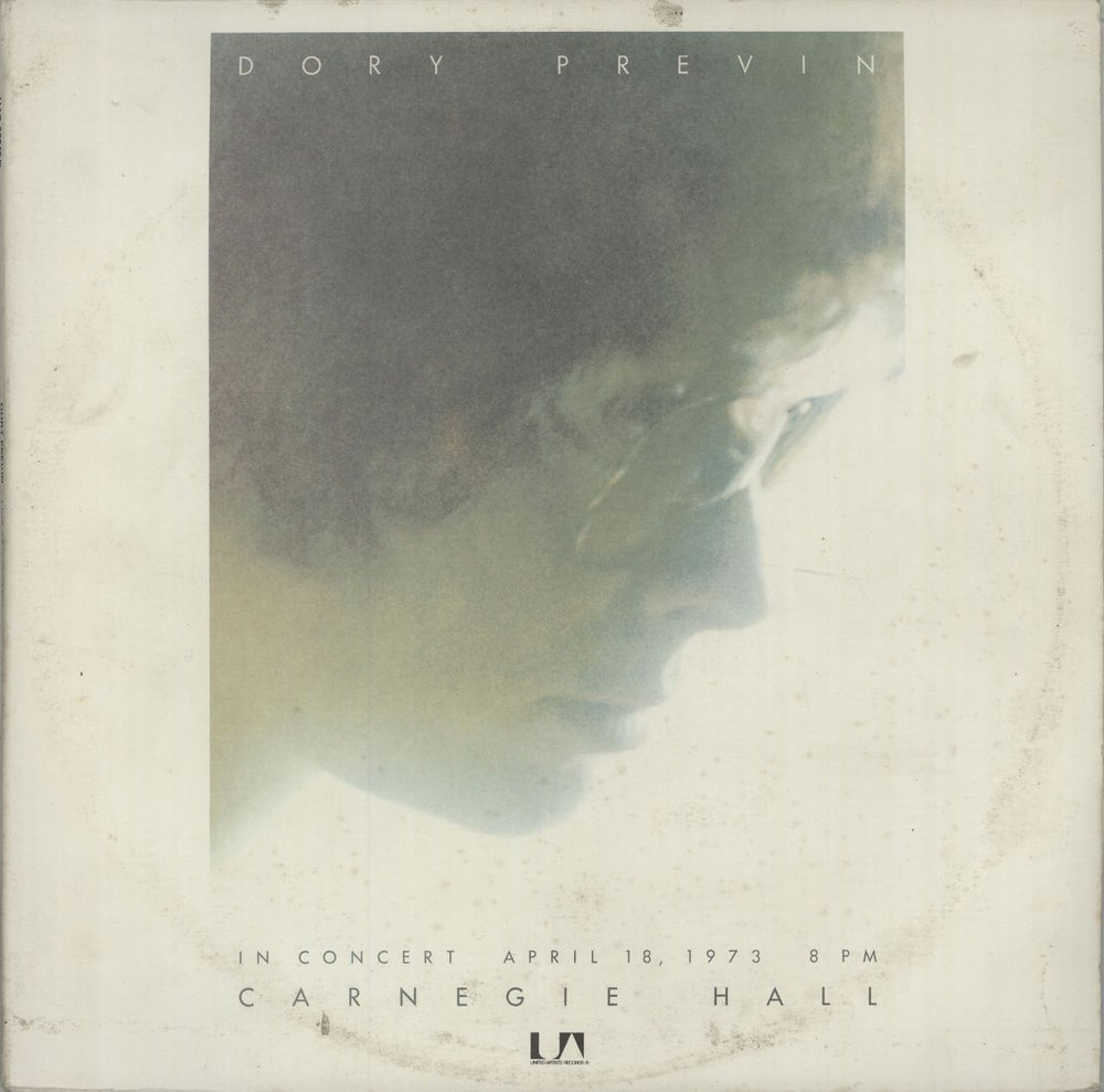 Dory Previn Live At Carnegie Hall UK 2-LP vinyl record set (Double LP Album) UAD60045/6