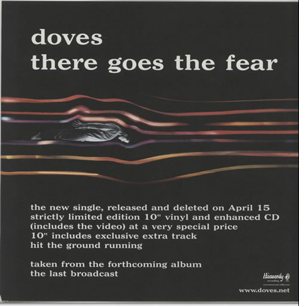 Doves The Last Broadcast / There Goes The Fear - Displays UK Promo display VOSDITH632088