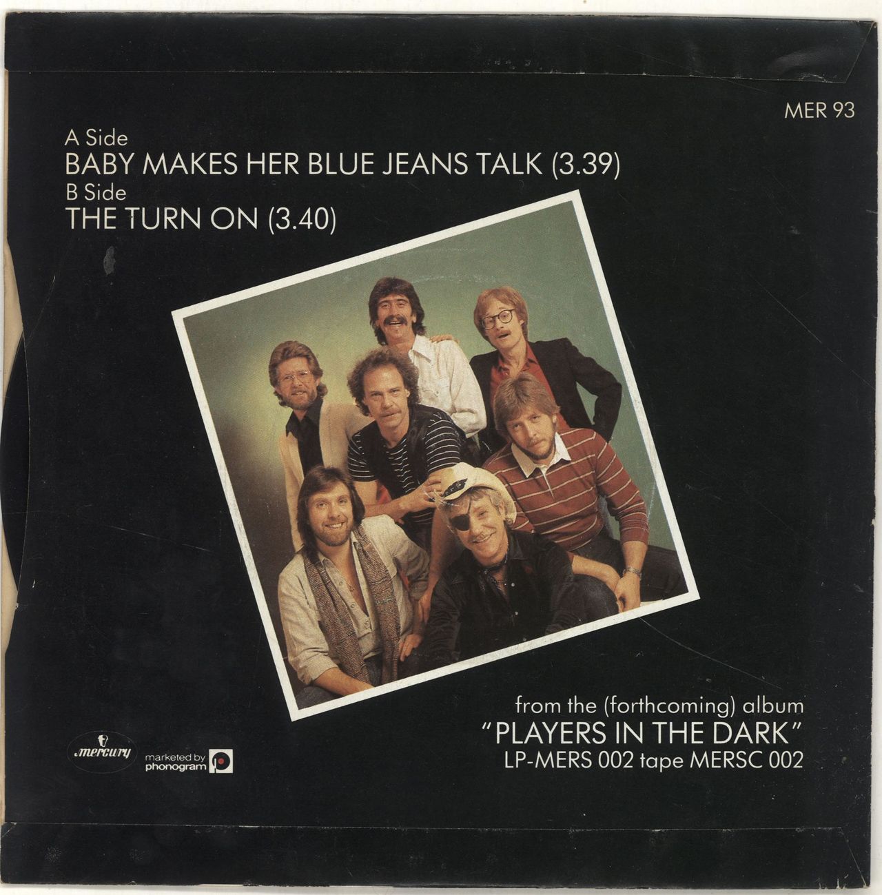 Hook Baby Her Blue Jeans Talk UK vinyl — RareVinyl.com