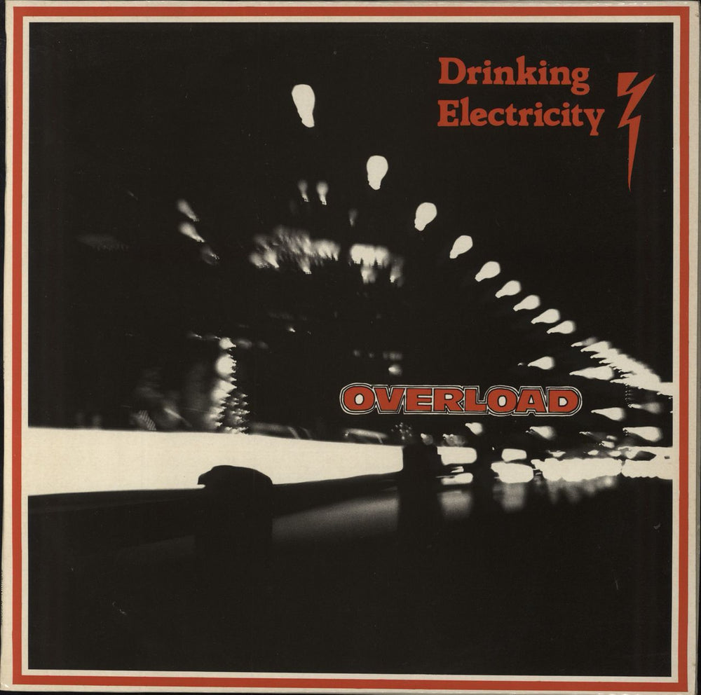 Drinking Electricity Overload French vinyl LP album (LP record) SURLP001