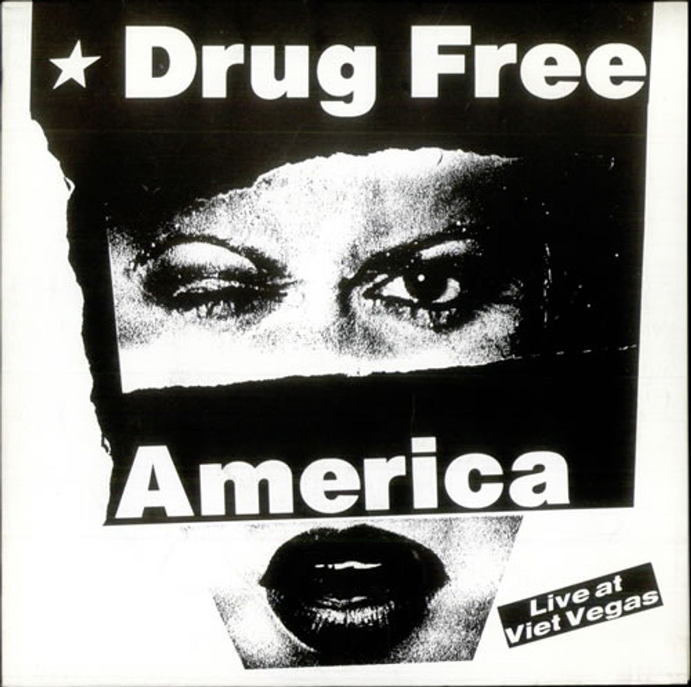 Drug Free America Live At Viet Vegas EP UK 7" vinyl single (7 inch record / 45) BE2