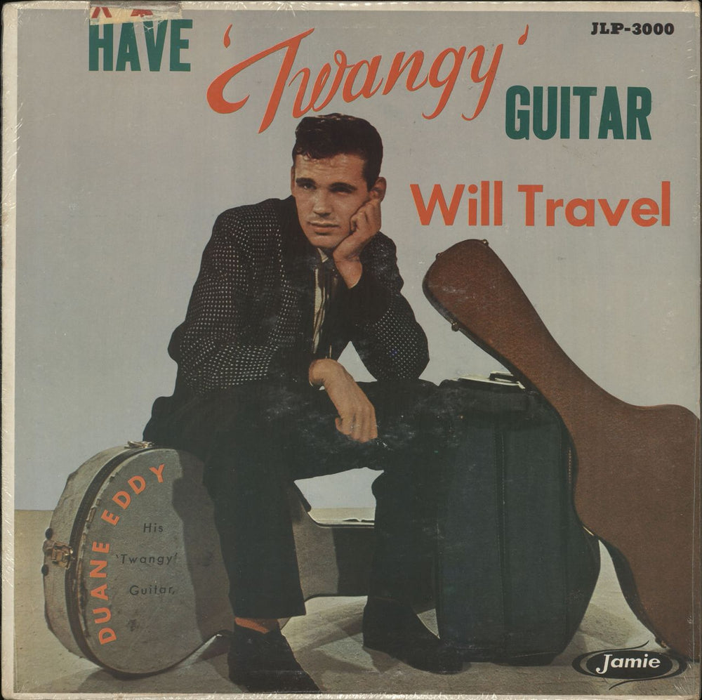 Duane Eddy Have 'Twangy' Guitar Will Travel - 1st - shrink US vinyl LP album (LP record) JLP-3000