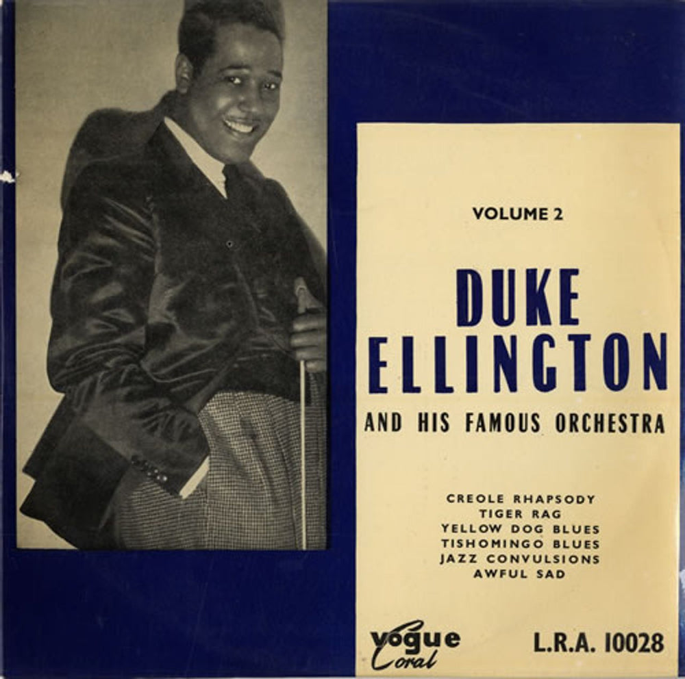 Duke Ellington And His Famous Orchestra Vol. 2 UK 10" vinyl single (10 inch record) LRA10028