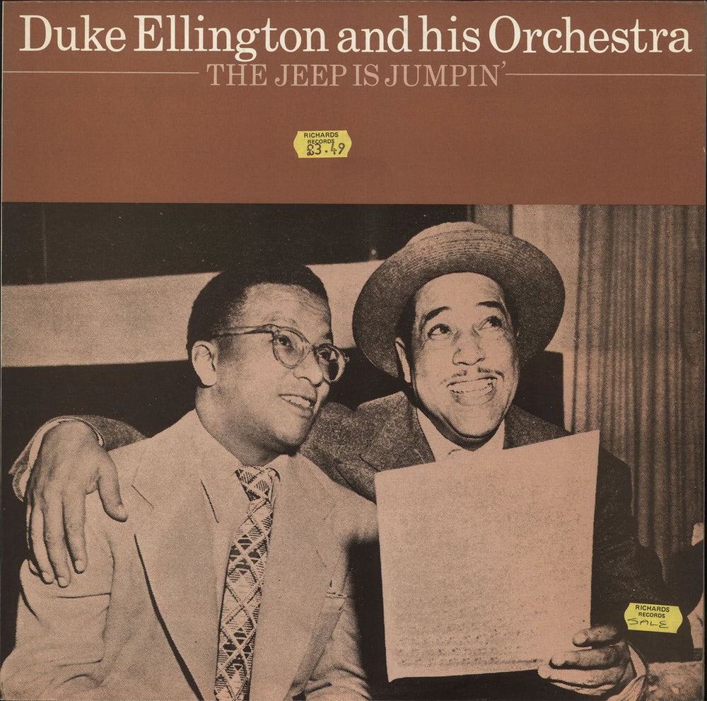 Duke Ellington The Jeep Is Jumpin' UK vinyl LP album (LP record) AFF91