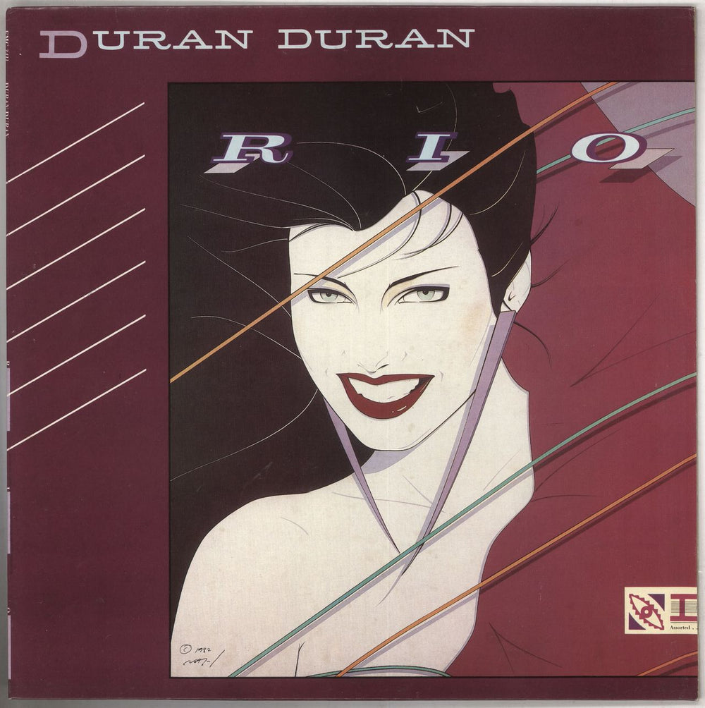 Duran Duran Rio - 1st UK vinyl LP album (LP record) EMC3411