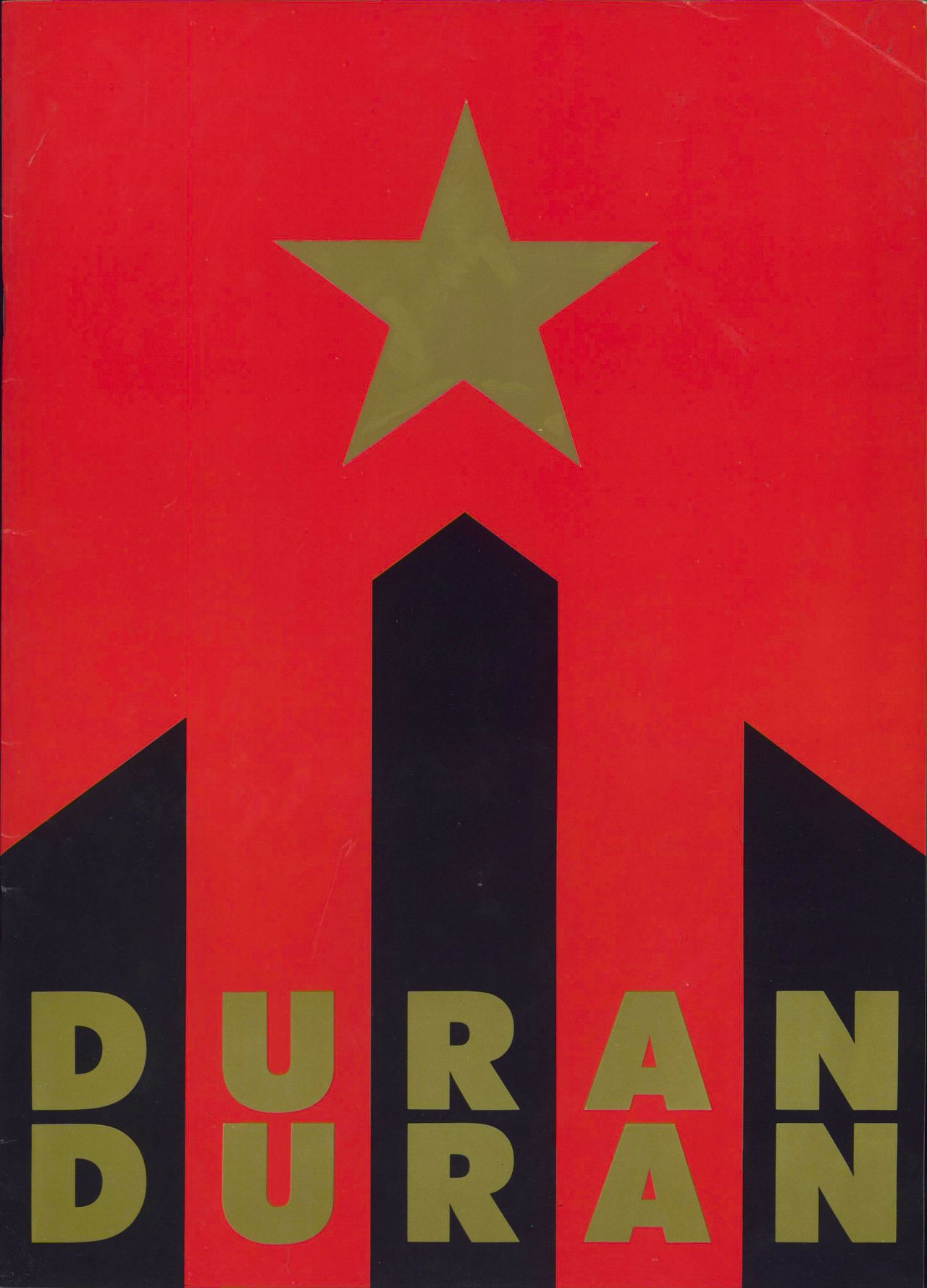 Duran Duran Strange Behaviour - EX UK tour programme TOUR PROGRAMME