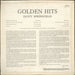 Dusty Springfield Golden Hits - 1st - FL/FB UK vinyl LP album (LP record)