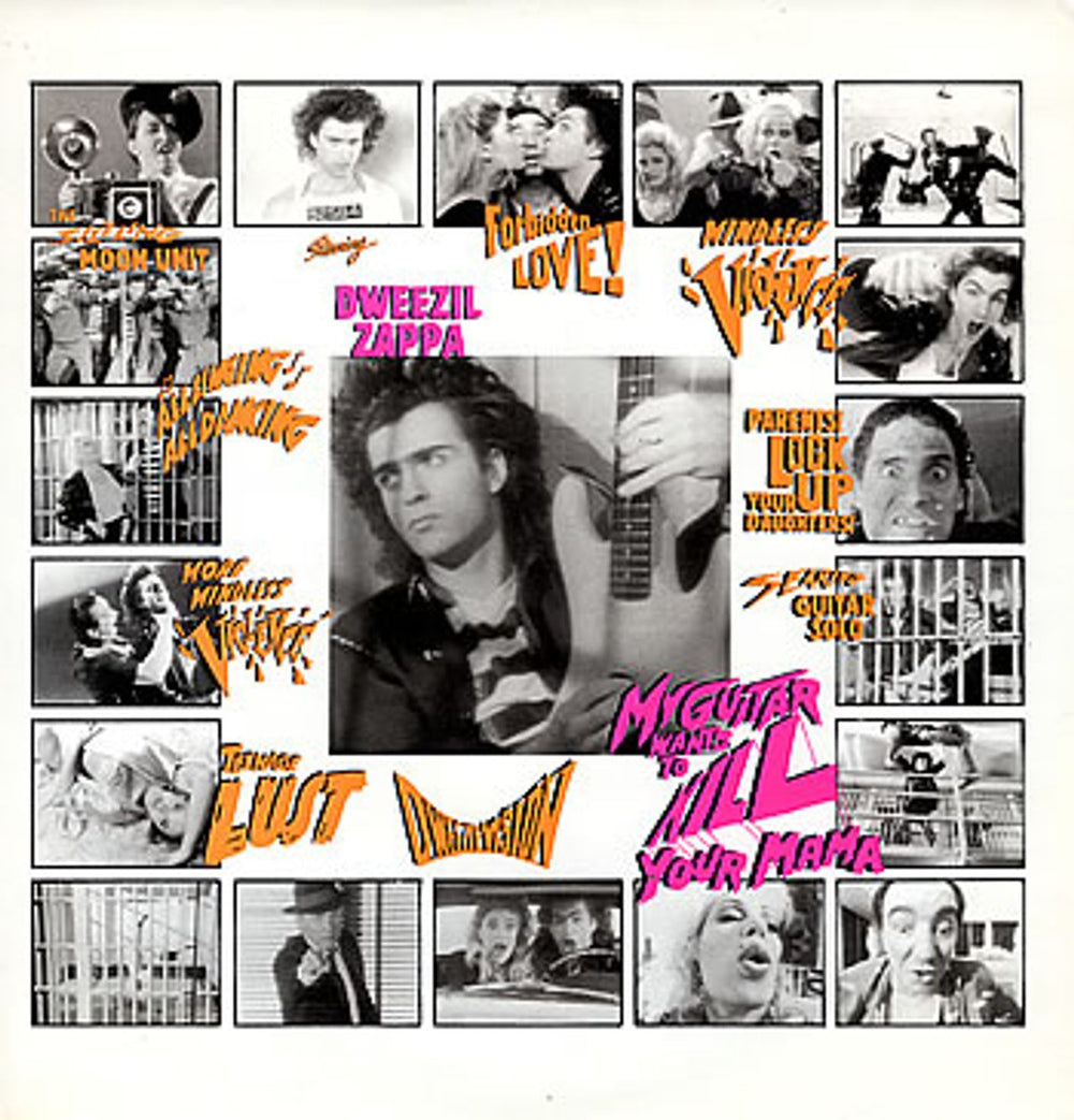 Dweezil Zappa My Guitar Wants To Kill Your Mama UK 12" vinyl single (12 inch record / Maxi-single) CHS123247
