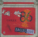 Eagles Eagles Live - Stickered Sleeve + Poster UK 2-LP vinyl record set (Double LP Album)