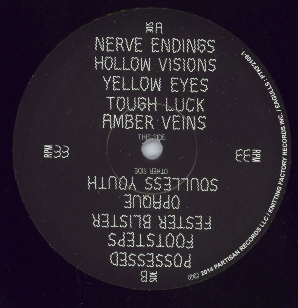 Eagulls Eagulls UK vinyl LP album (LP record) F7HLPEA827354