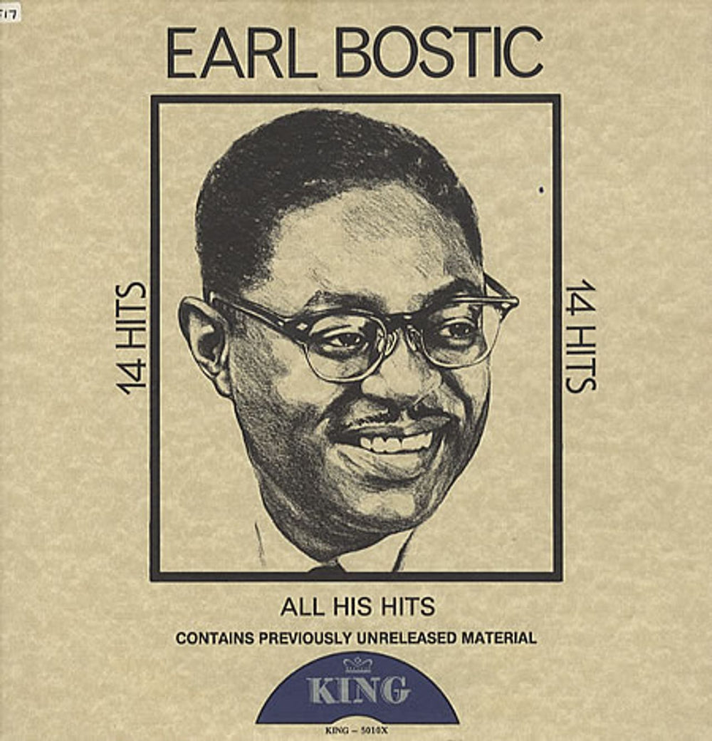 Earl Bostic Earl Bostic US vinyl LP album (LP record) K5010X