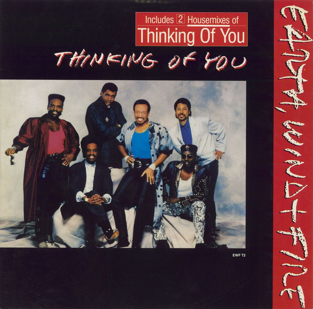 Earth Wind & Fire Thinking Of You UK 12" vinyl single (12 inch record / Maxi-single) EWFT2