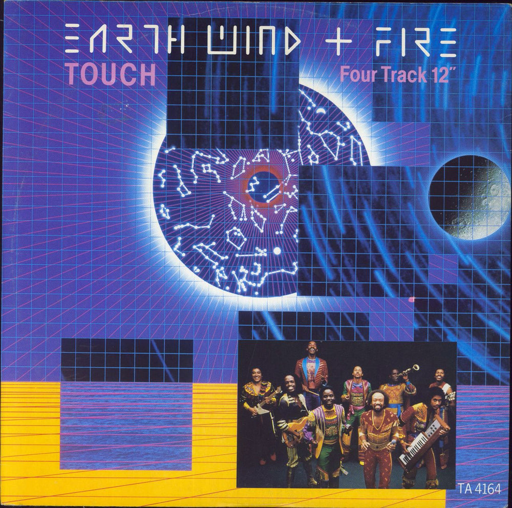 Earth Wind & Fire Touch UK 12" vinyl single (12 inch record / Maxi-single) TA4164