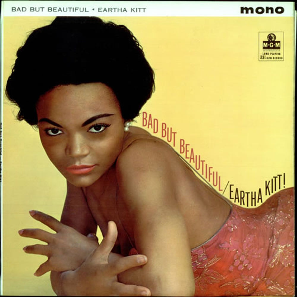 Eartha Kitt Bad But Beautiful UK vinyl LP album (LP record) MGM-C-878