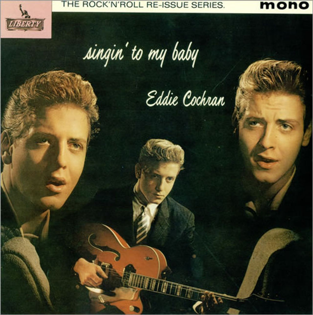 Eddie Cochran Singin' To My Baby French vinyl LP album (LP record) LBYF1158