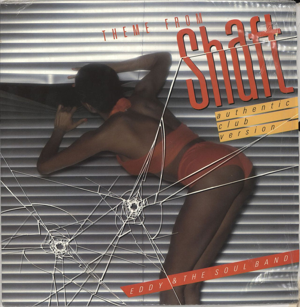 Eddy & The Soul Band Theme From Shaft - Authentic Club Version UK 12" vinyl single (12 inch record / Maxi-single) JABX11