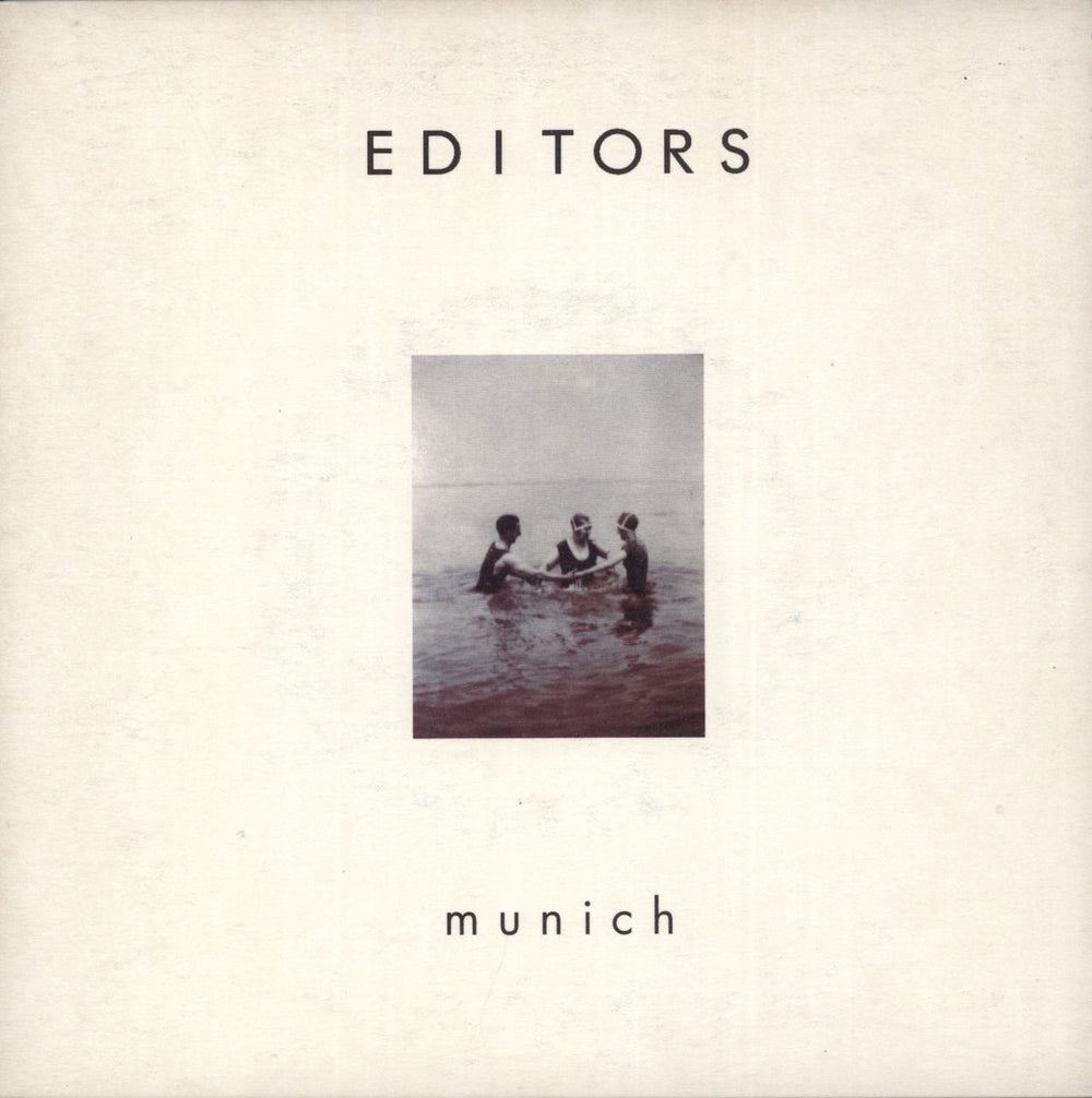 Editors Munich UK 7" vinyl single (7 inch record / 45) SKX78