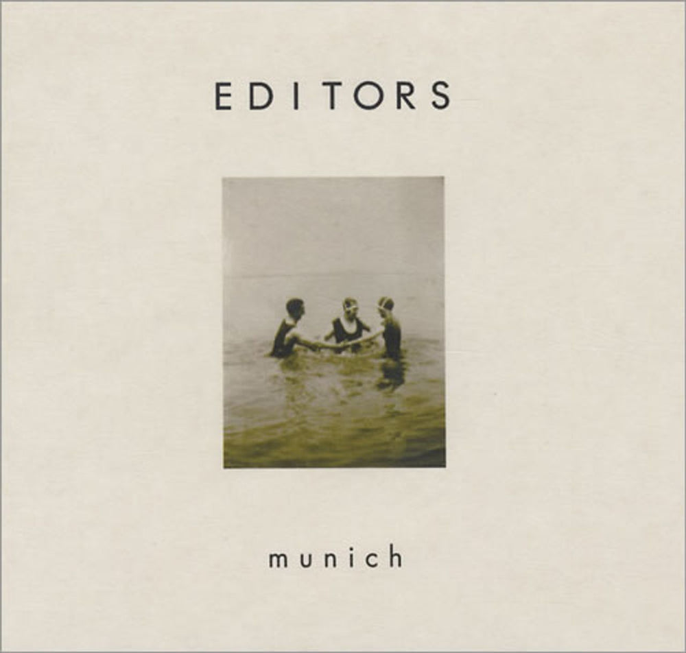 Editors Munich UK CD single (CD5 / 5") SKCD78