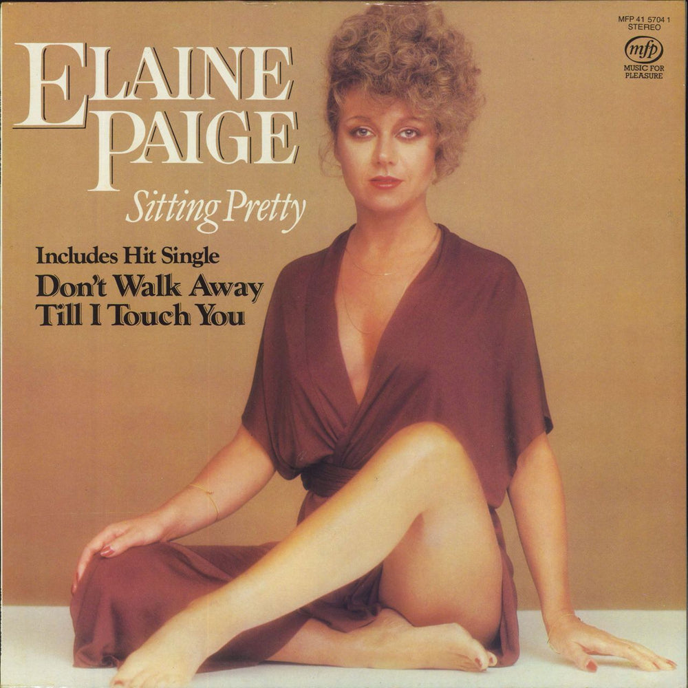 Elaine Paige Sitting Pretty UK vinyl LP album (LP record) MFP4157041