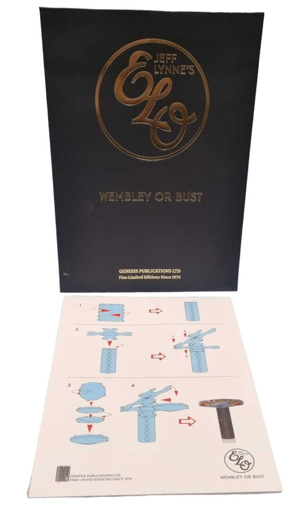 Electric Light Orchestra Wembley Of Bust - Autographed UK book 9781905662524